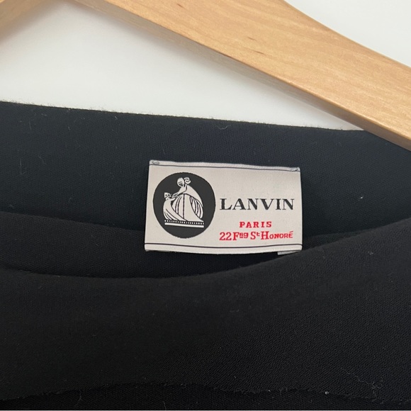 Lanvin Black Dress - Picture 3 of 5